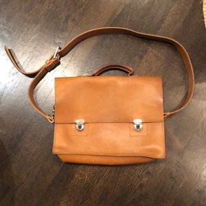 Leather Messenger Bag
